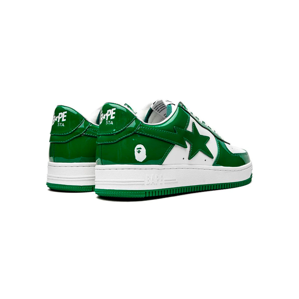 A BATHING APE SK8 STA Low Green