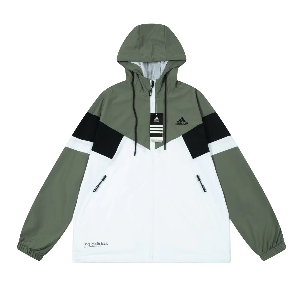 Adidas Windbreak Alphaskin White Green Black