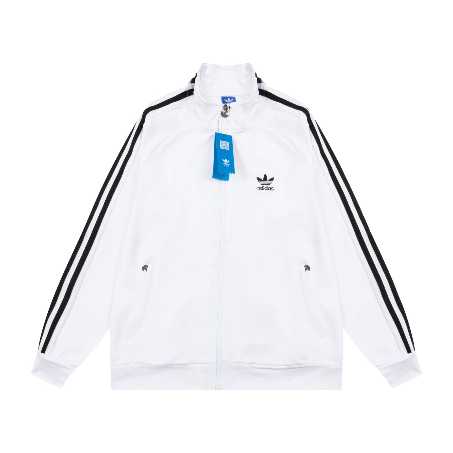 Adidas Classic Woven Fbird Jacket White