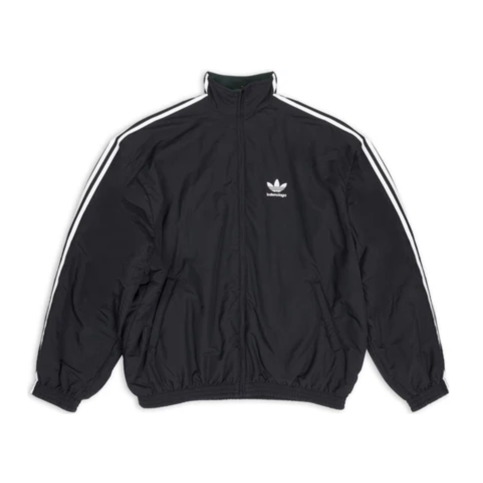 Adidas x Balenciaga Reversible Tracksuit Jacket Black Green