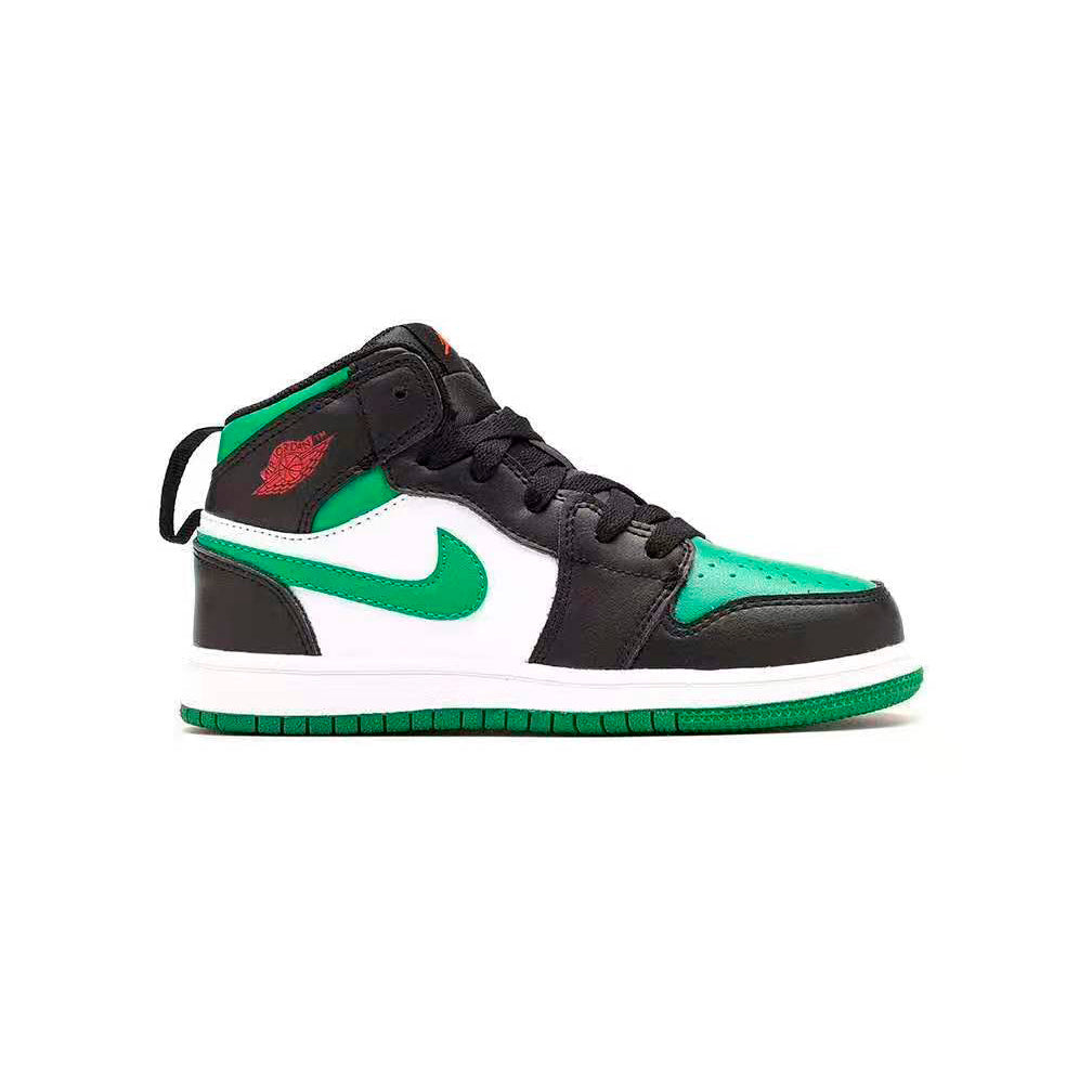 Nike Kids Air Jordan 1 Mid Pine Green