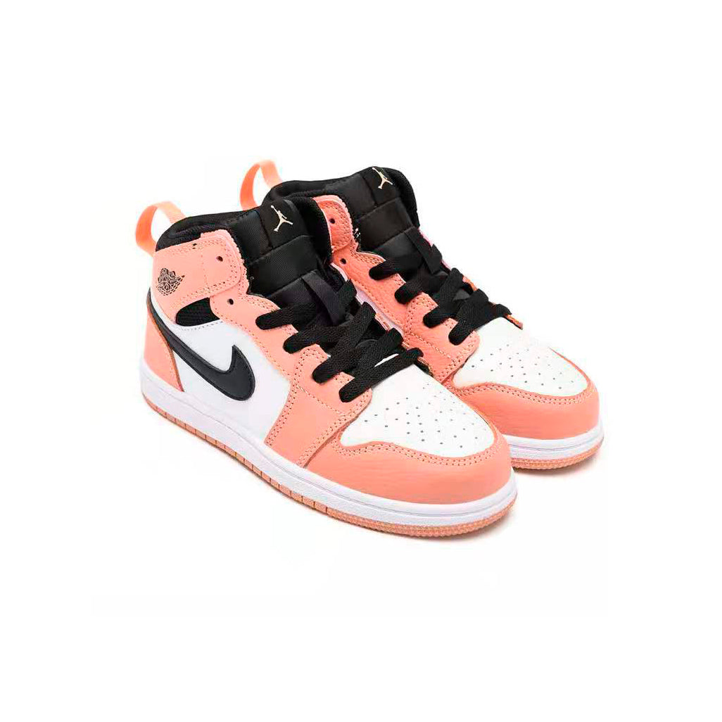 Nike Kids Air Jordan 1 Mid Pink Quartz