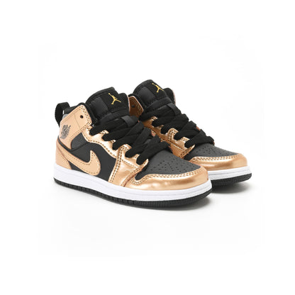 Nike Kids Air Jordan 1 Mid Gold