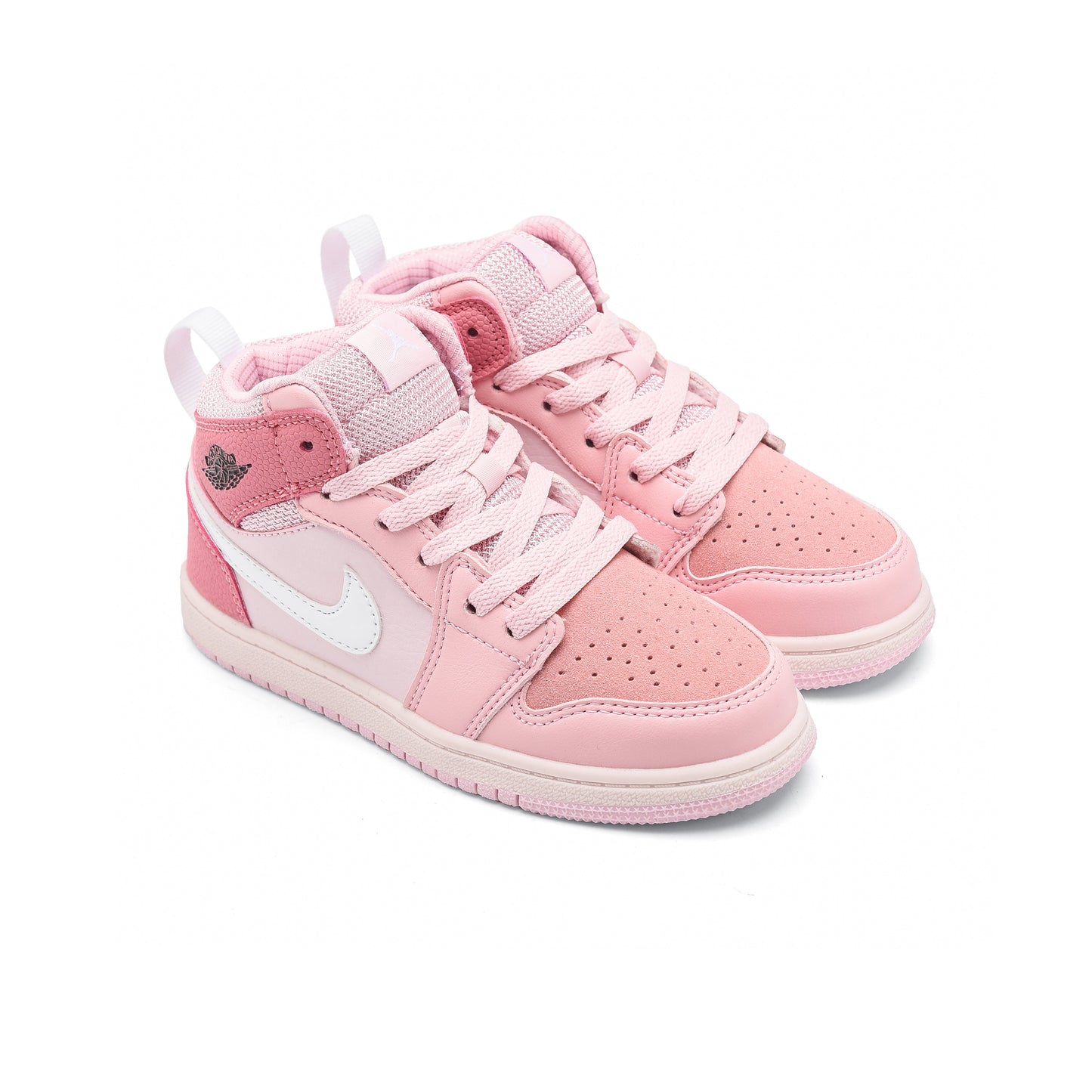 Nike Kids Air Jordan 1 Mid Digital Pink