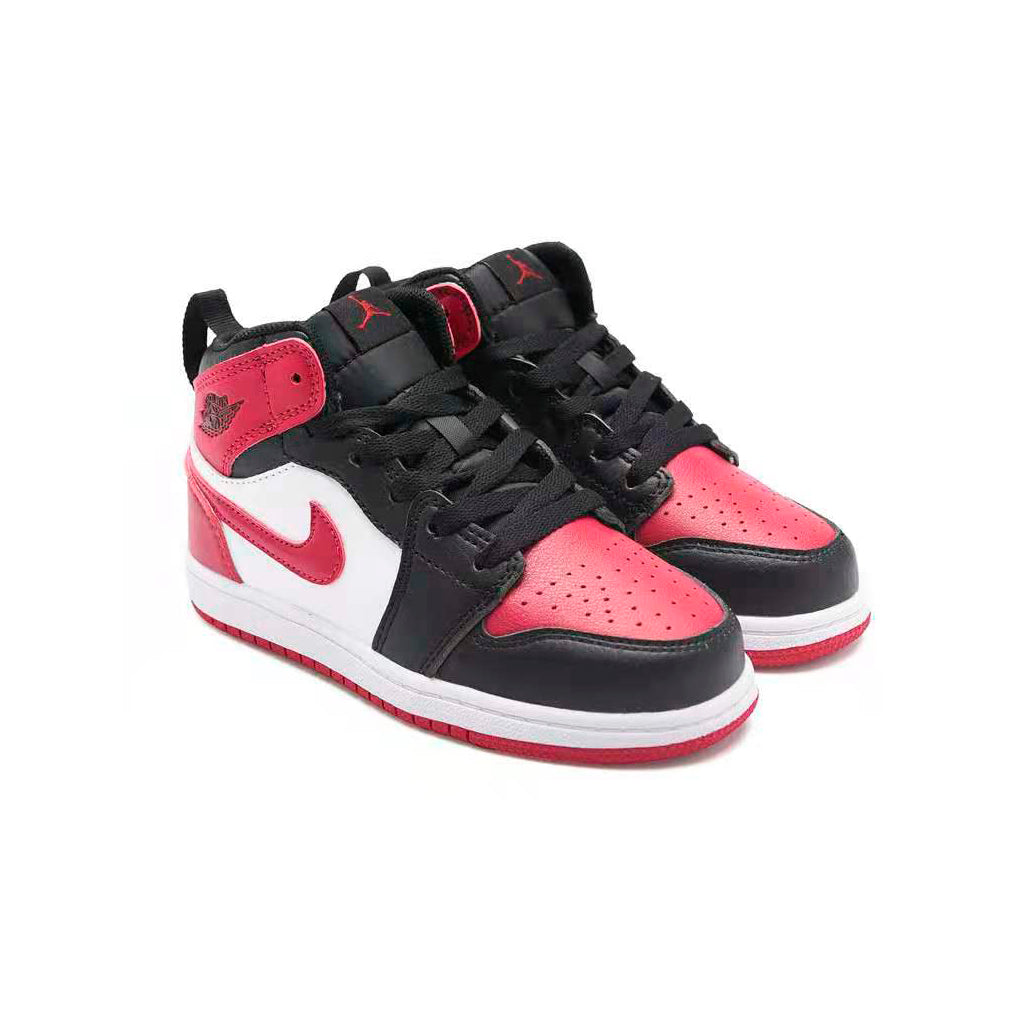 Nike Kids Air Jordan 1 Mid Noble Red