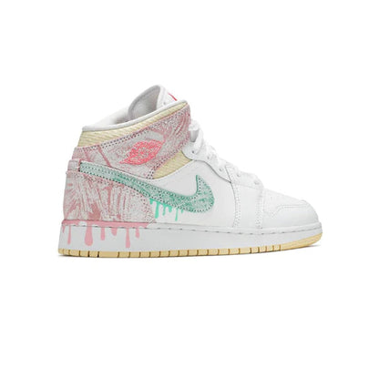 Nike Air Jordan 1 Mid Paint Drip