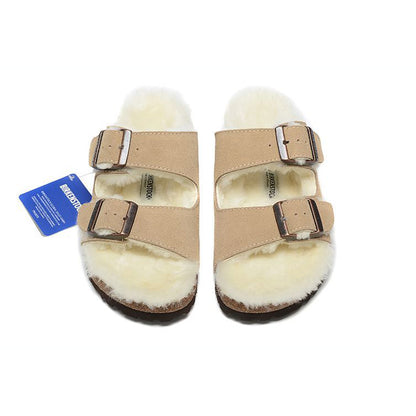 Birkenstock Arizona Shearling Beige