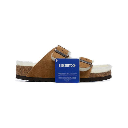 Birkenstock Arizona Shearling Light Brown