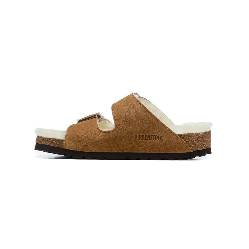 Birkenstock Arizona Shearling Light Brown