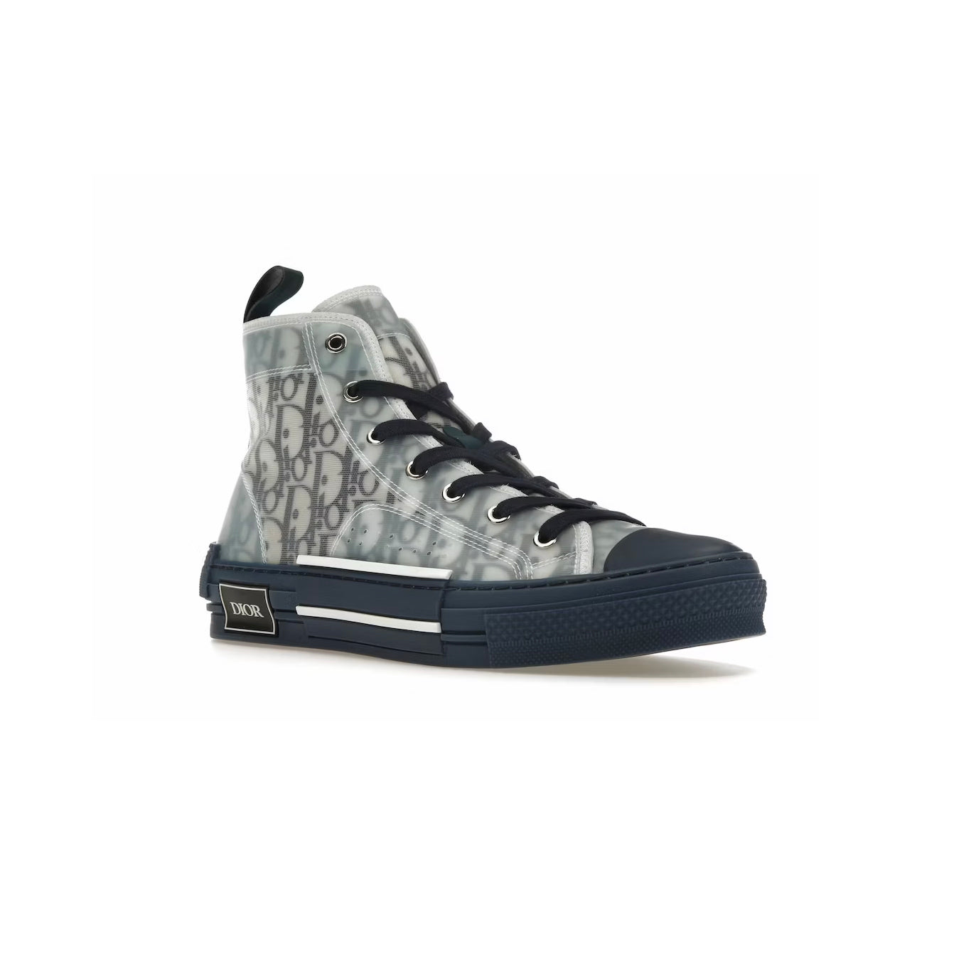 Dior B23 high top sneaker Blue & Grey