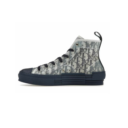 Dior B23 high top sneaker Blue & Grey