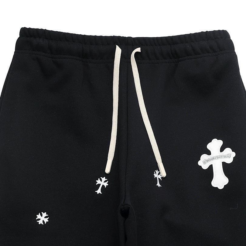 Chrome Hearts Pants Cotton Multicross Black