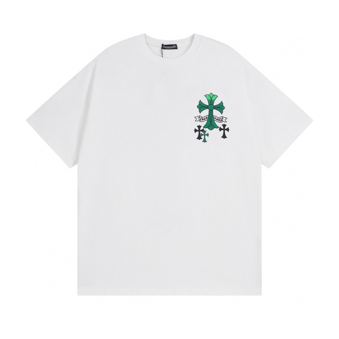 Chrome Hearts T-Shirt Sanscrit Cross White