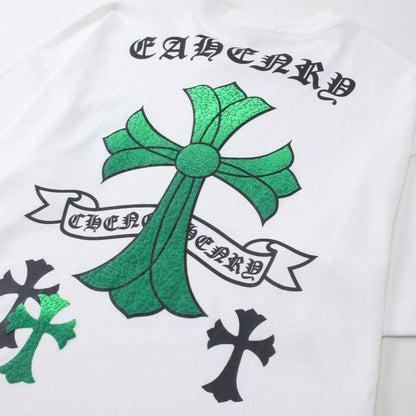 Chrome Hearts T-Shirt Sanscrit Cross White