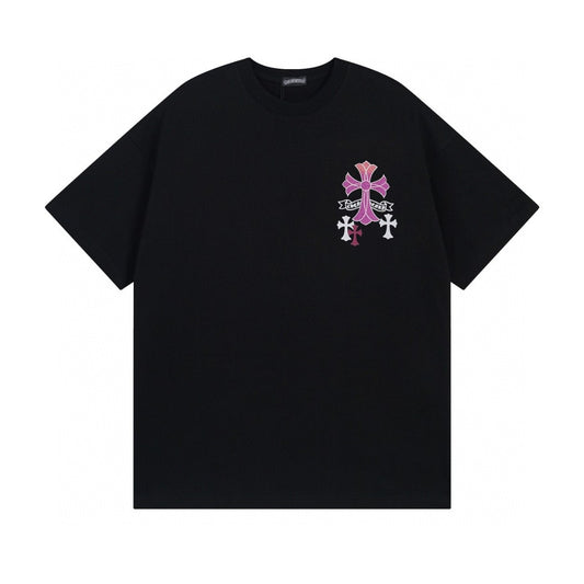 Chrome Hearts T-Shirt Sanscrit Cross Black