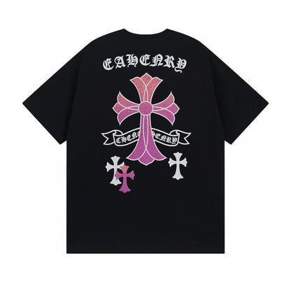 Chrome Hearts T-Shirt Sanscrit Cross Black