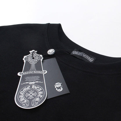 Chrome Hearts T-Shirt Horse Shoe Logo x Cross Black