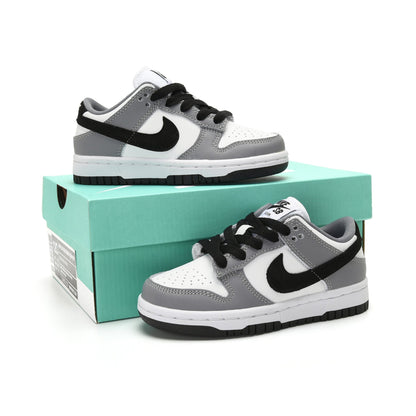 Nike Kids Dunk Low Black & Grey