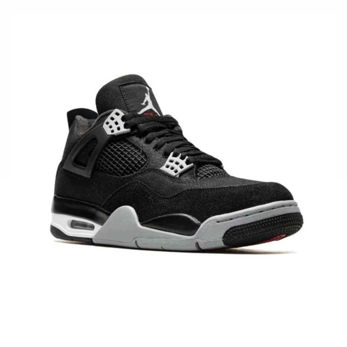 Nike Air Jordan 4 Black Canvas