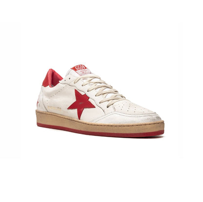 Golden Goose Ballstar Red White