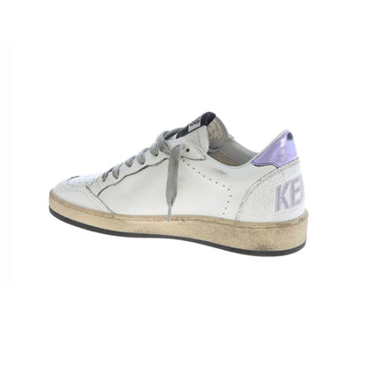 Golden Goose Ballstar Purple Glitter