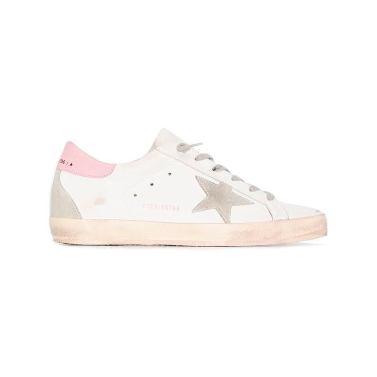 Golden Goose Pure Star Sneakers Pink Grey Star