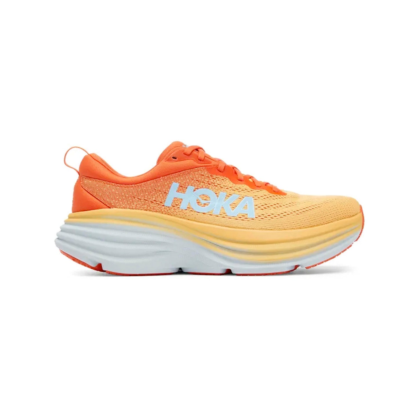 Hoka Bondi 8 Puffin's Bill Amber Yellow