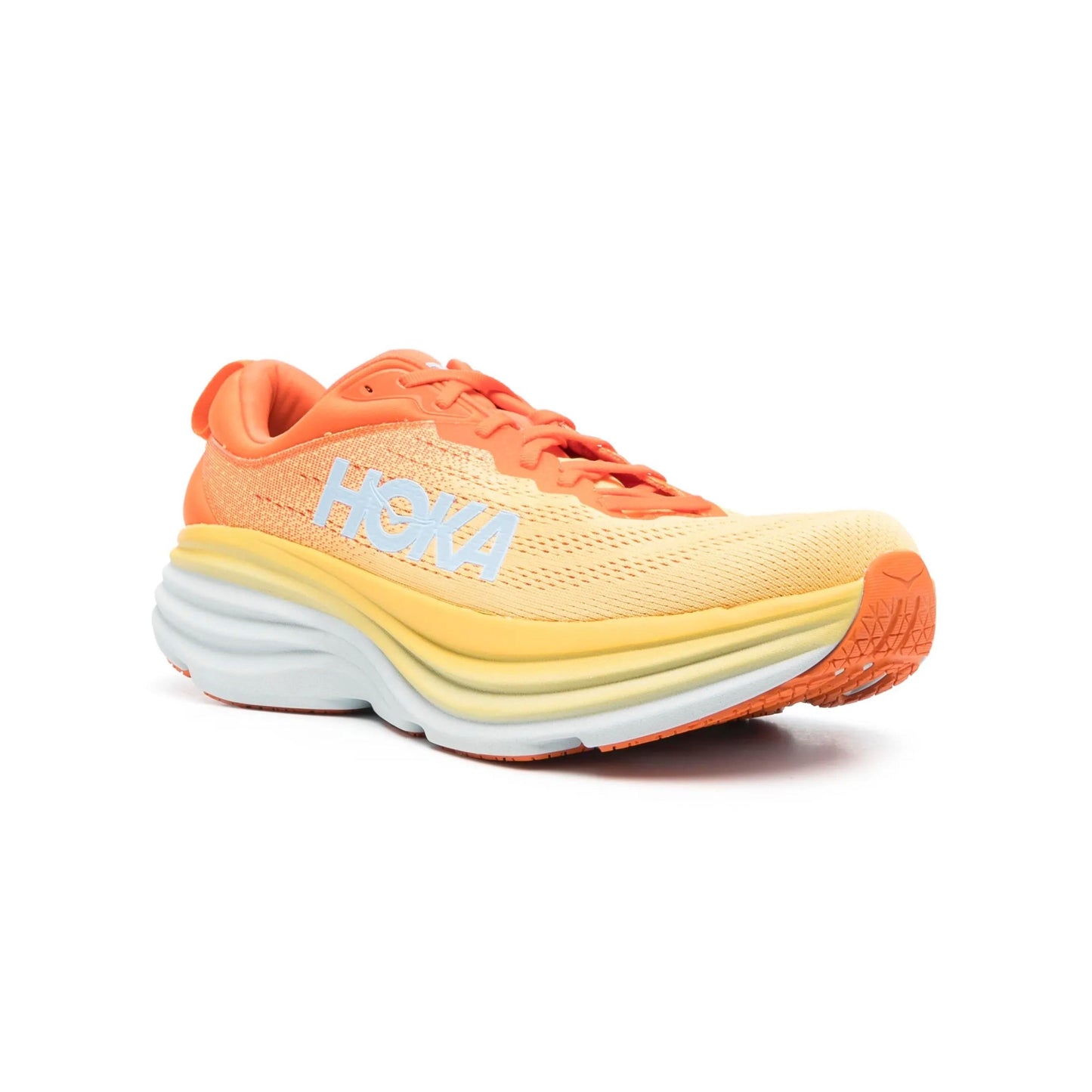 Hoka Bondi 8 Puffin's Bill Amber Yellow