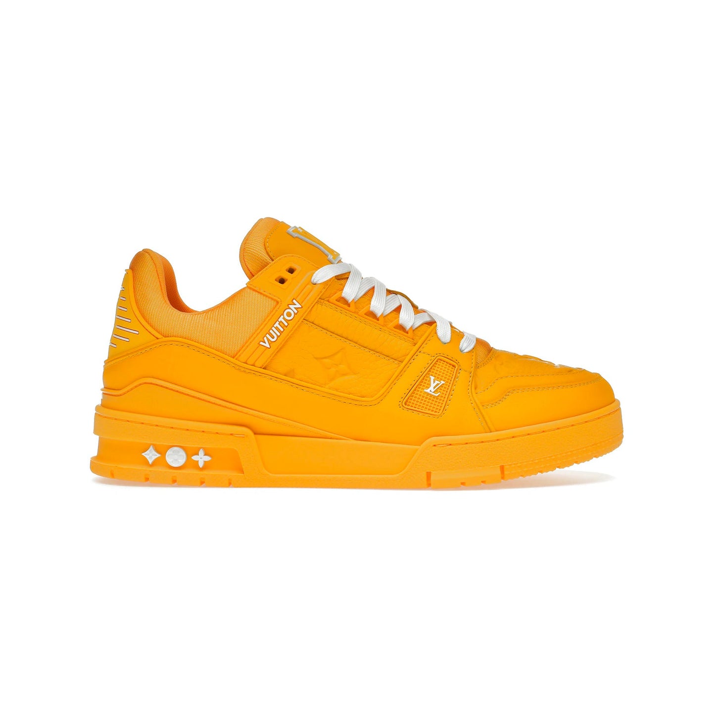 Louis Vuitton Trainer Yellow Embossed Monogram