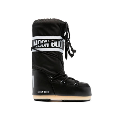 Moon Boot Icon Black Nylon