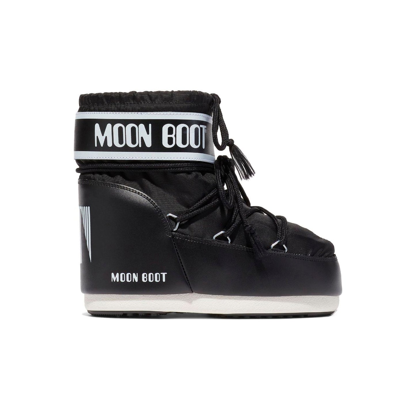 Moon Boot Icon Low Black Nylon