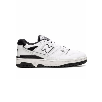 New Balance 550 White and Black Low