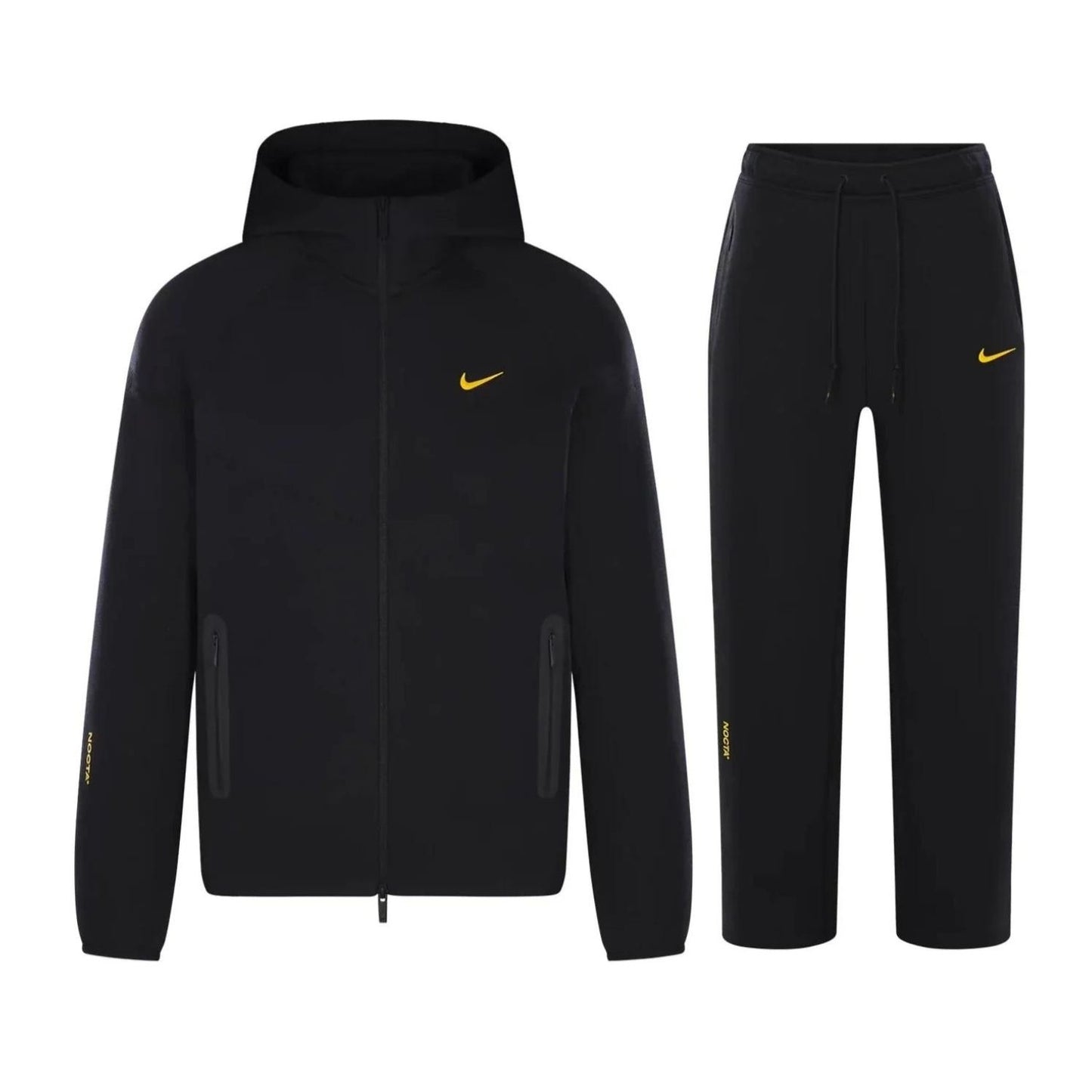 Nike x Nocta Tech Fleece Black Gold Full Zip