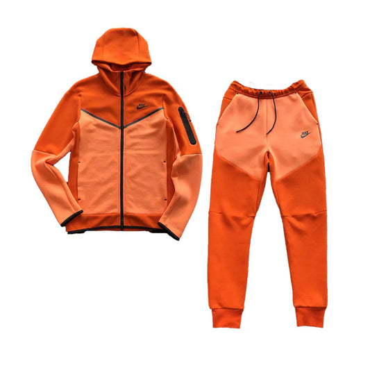 Nike Tech Fleece Orange Frost Full Zip