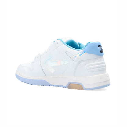 Off-White Out Of Office Leather White Iridescent Blue