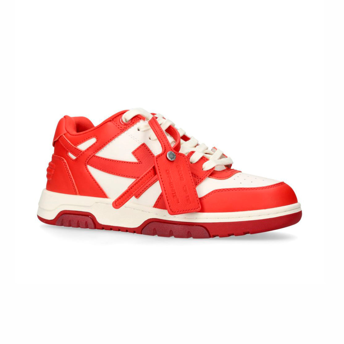 Off-White Out Of Office Red White Leather