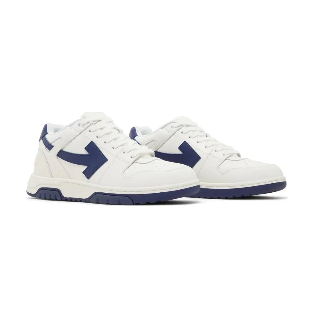 Off-White Out Of Office Leather White and Navy