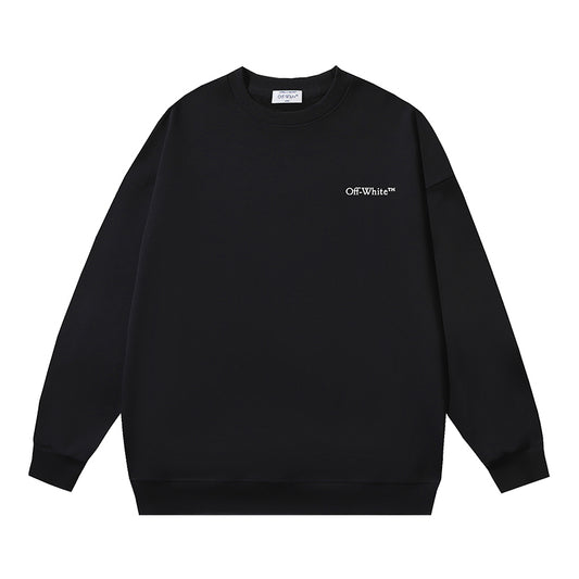 Off-White Sweatshirt Bacchus Print Black