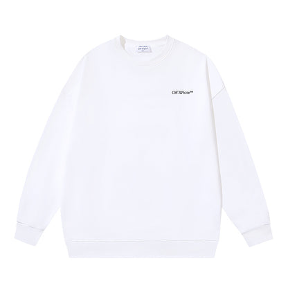 Off-White Sweatshirt Windy Arrow print White