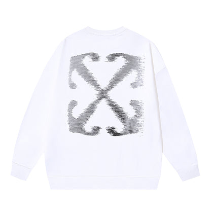 Off-White Sweatshirt Windy Arrow print White