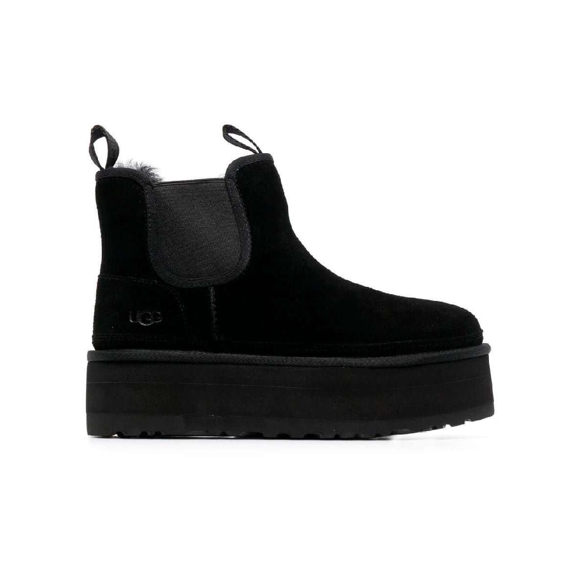 UGG Neumel Platform Chelsea Black