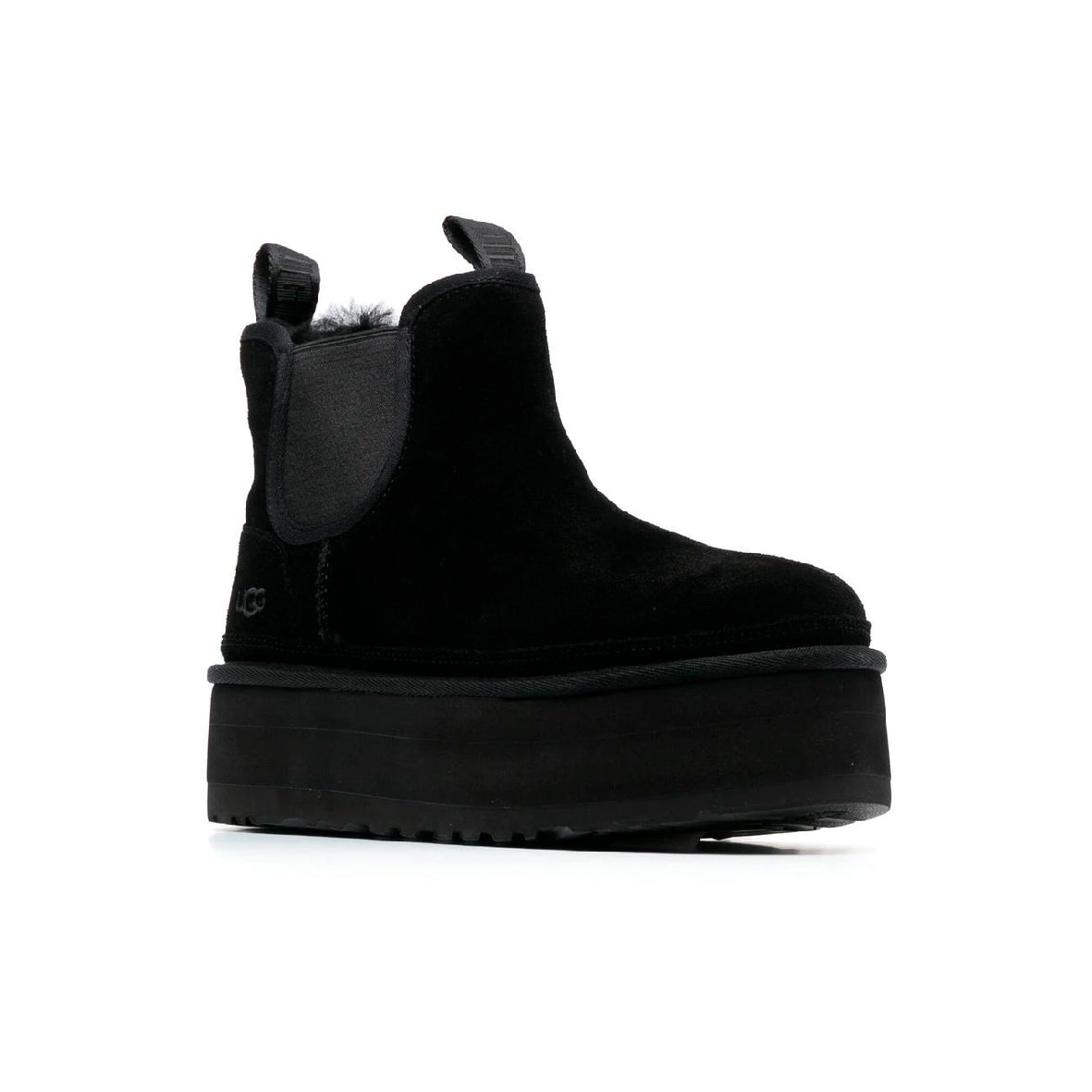 UGG Neumel Platform Chelsea Black