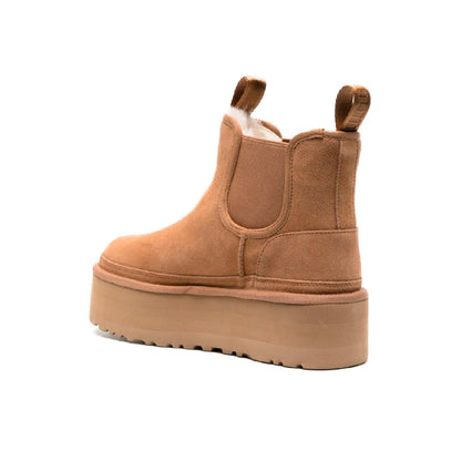 UGG Neumel Platform Chelsea Camel