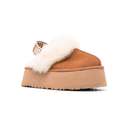 Ugg Funkette Slipper Platform Camel