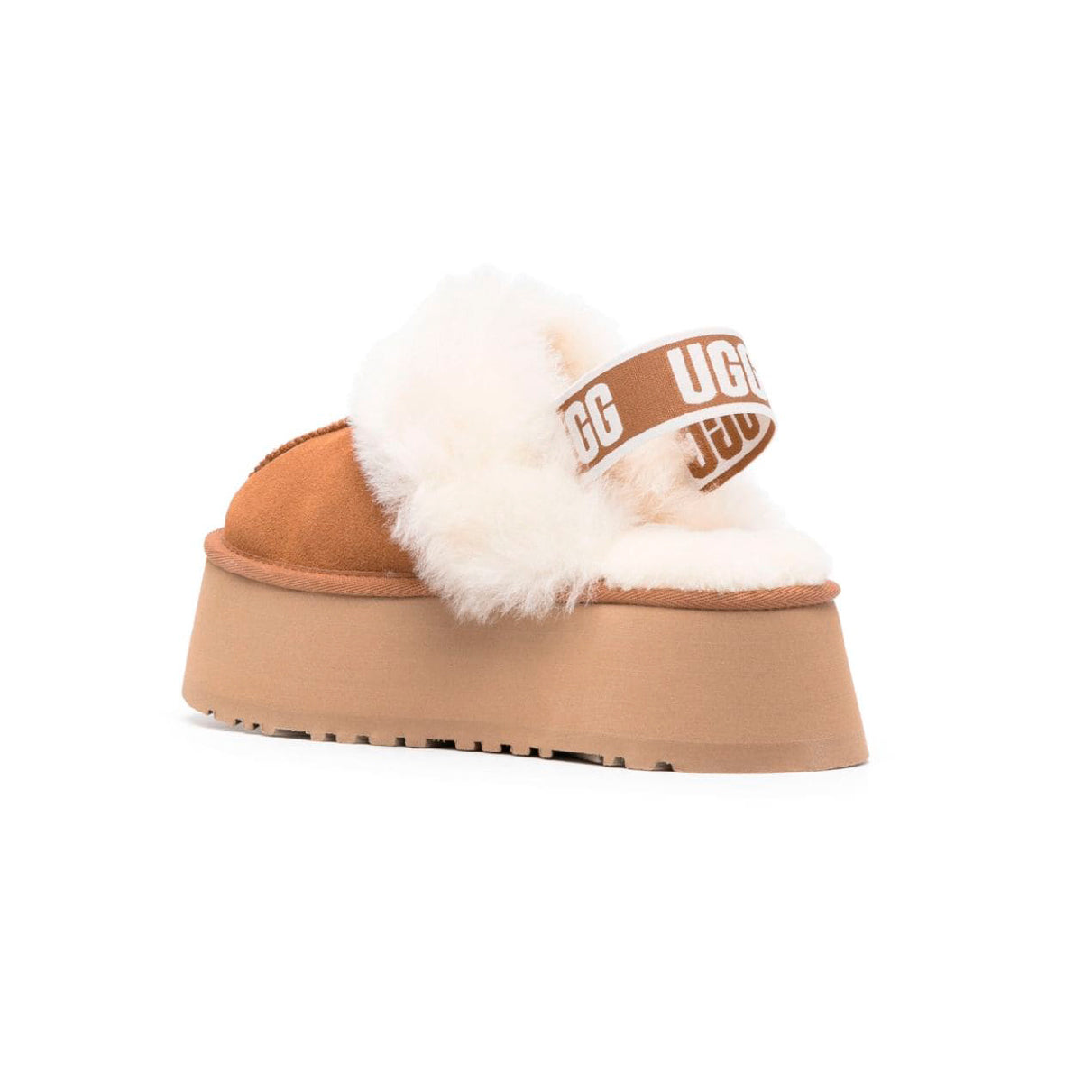 Ugg Funkette Slipper Platform Camel