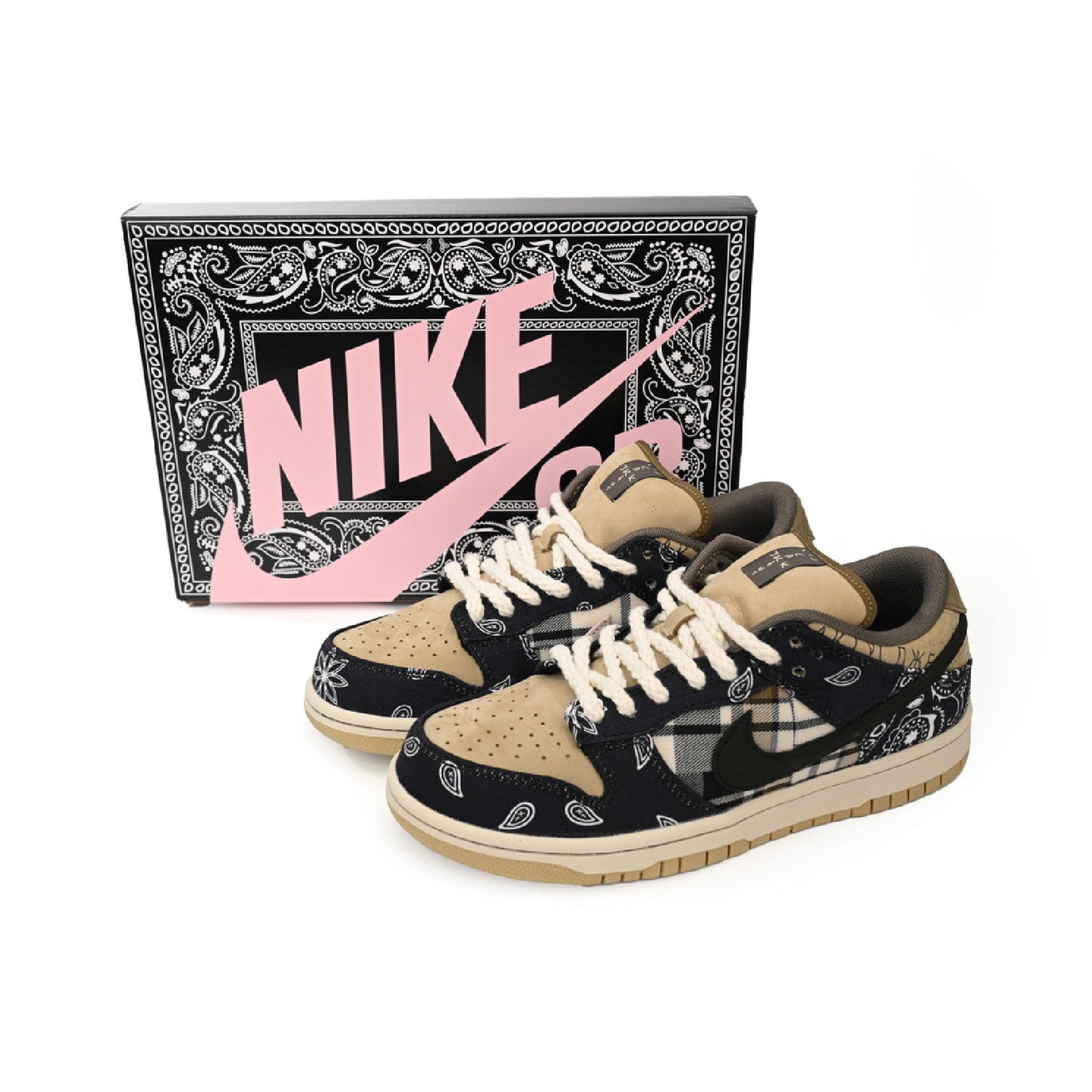 Nike Dunk Low SB x Travis Scott Paisley