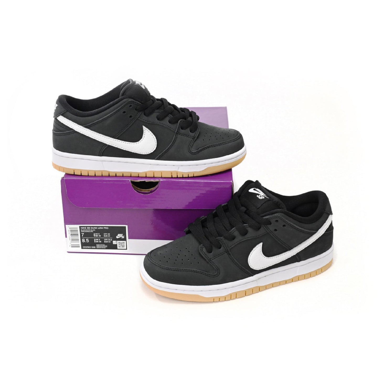 Nike Dunk Low SB Pro Black Gum