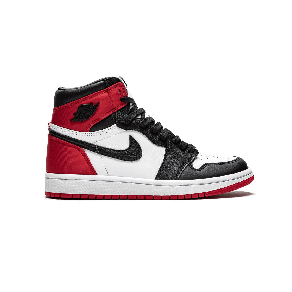 Nike Air Jordan 1 Satin Black Toe