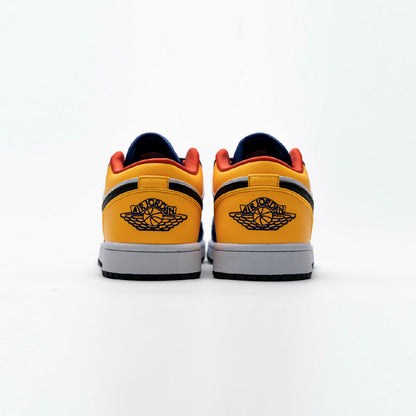 Nike Air Jordan 1 Low Blue Yellow Orange