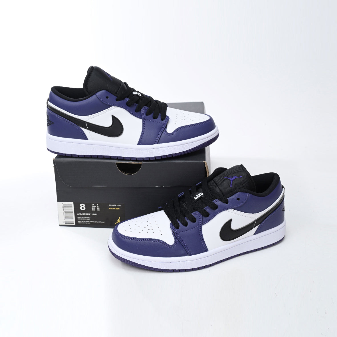 Nike Air Jordan 1 Low Court Purple